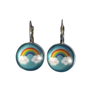 Handcrafted Rainbow Earrings